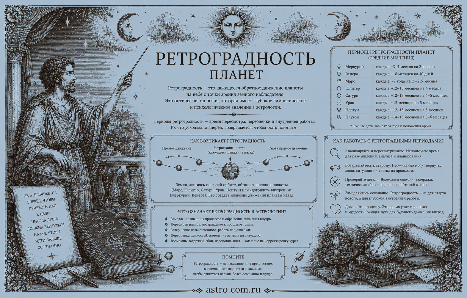 Ретроградность планет