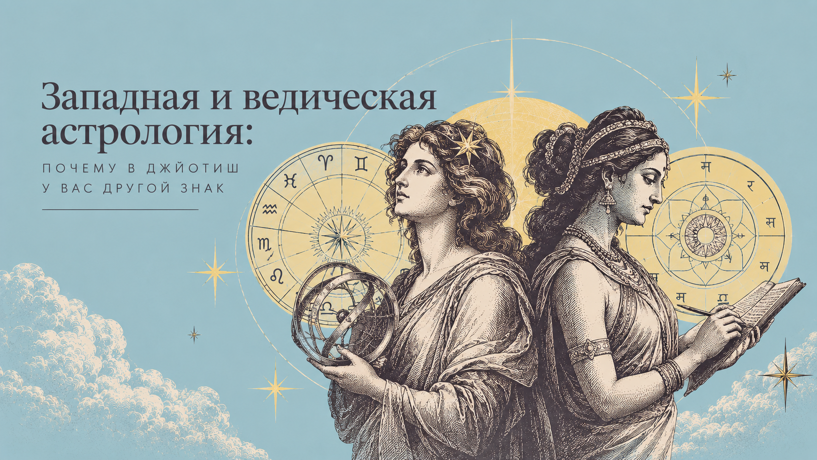 Западная и ведическая астрология: почему в джйотиш у вас другой знак